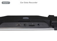 4.3 بوصة ومسجلات البيانات HDMI السيارة مع كاميرا مزدوجة العودة مرآة