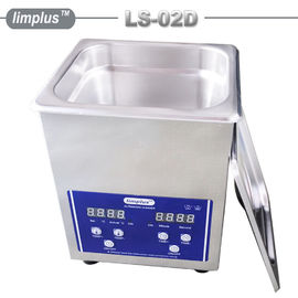 60W سخان Limplus 2liter الجدول الأعلى بالموجات فوق الصوتية تردد منظف 40KHZ للنظارات ووتش